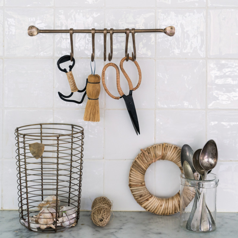 Brass Kitchen Hooks from Monsoon Living Newcastle