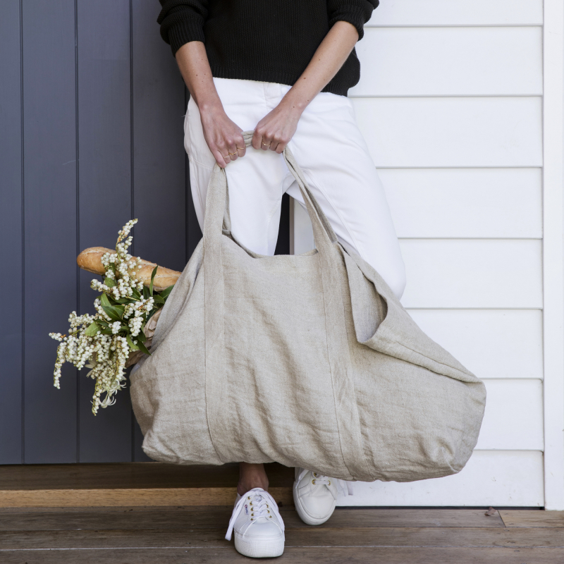 Heavyweight Linen Tote Bag from Monsoon Living